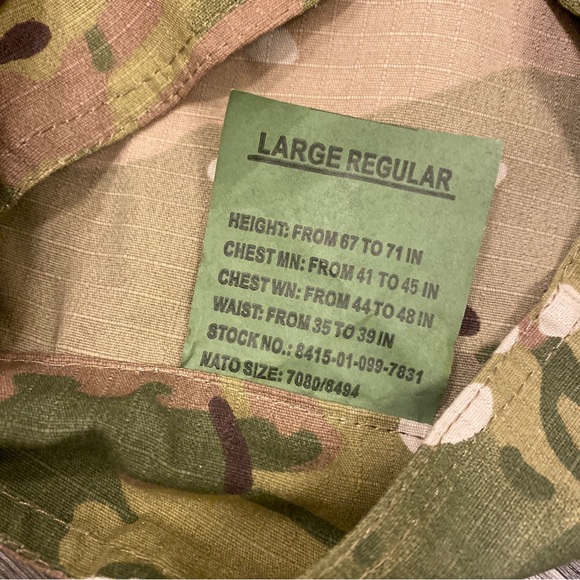 Camo Hunting Training Vest L Measurement Good Condition military - Picture 2 of 7